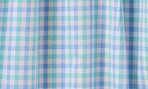 Petite Plume Kids' Gingham Nightgown In White