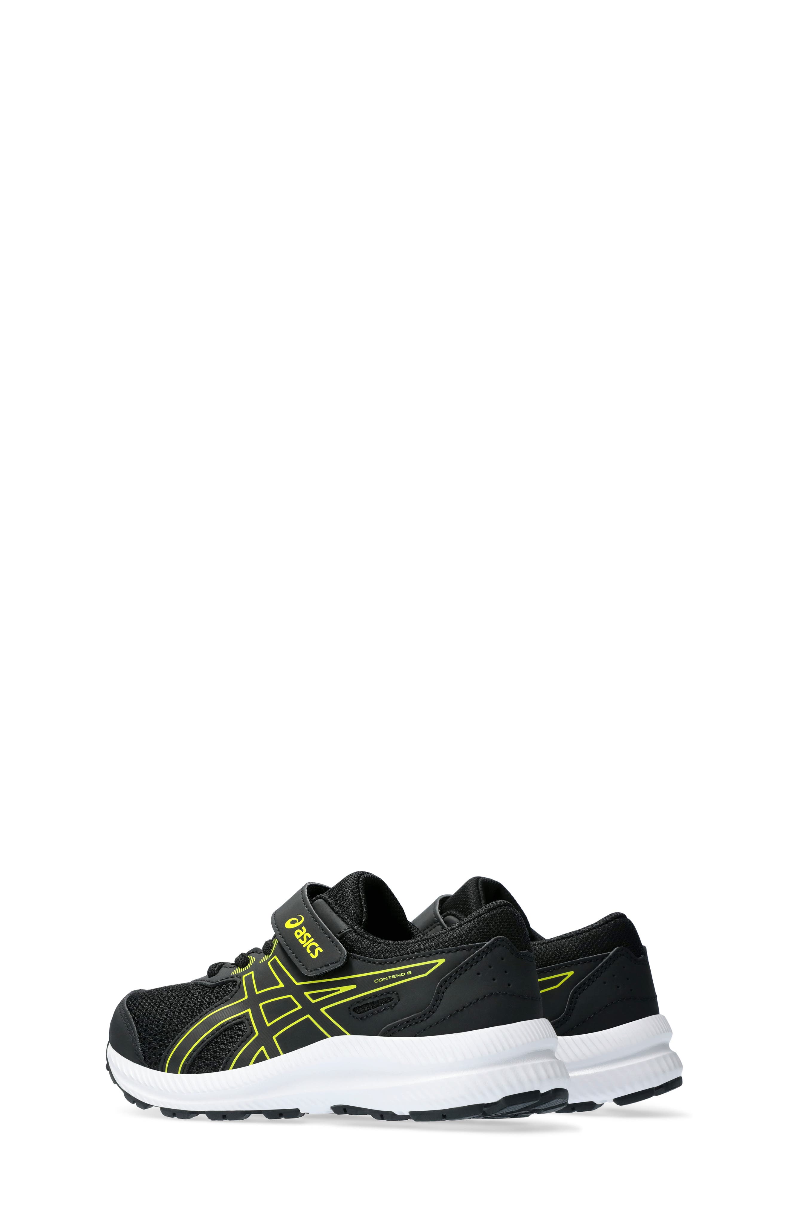 ASICS<sup>®</sup> Kids' Contend Sneaker, Alternate, color, Black/ Bright Yellow