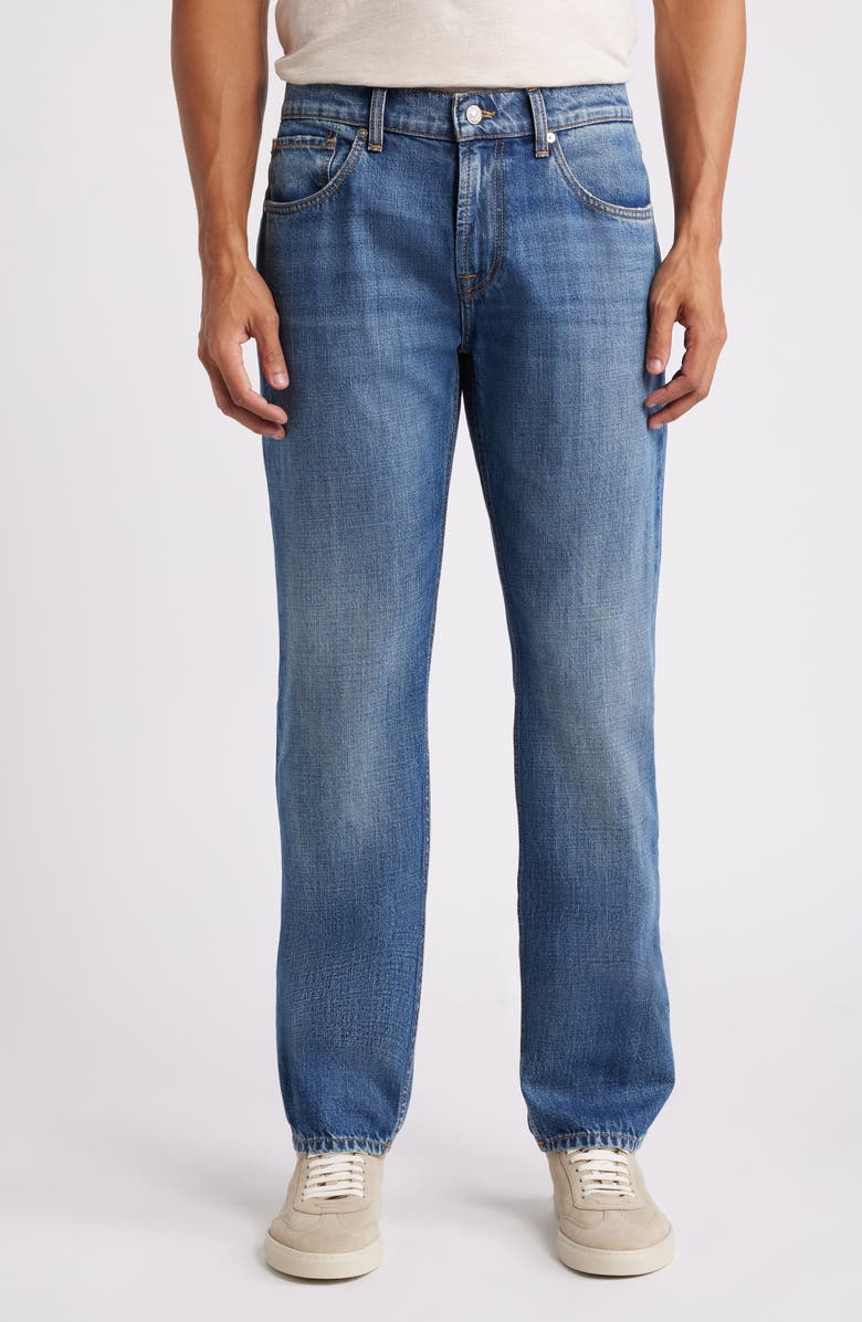 7 For All Mankind The Straight Leg Jeans, Main, color, Norte