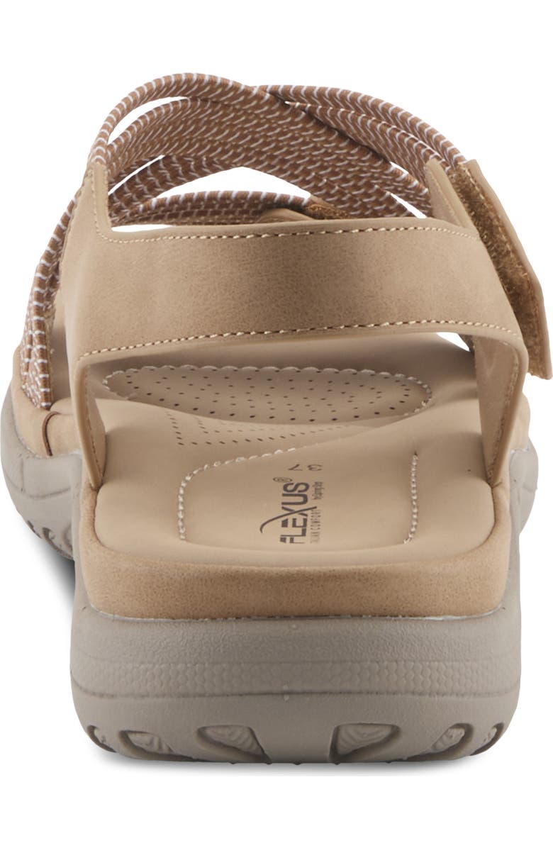 Flexus by Spring Step Crossbeam Sandal, Alternate, color, Tan