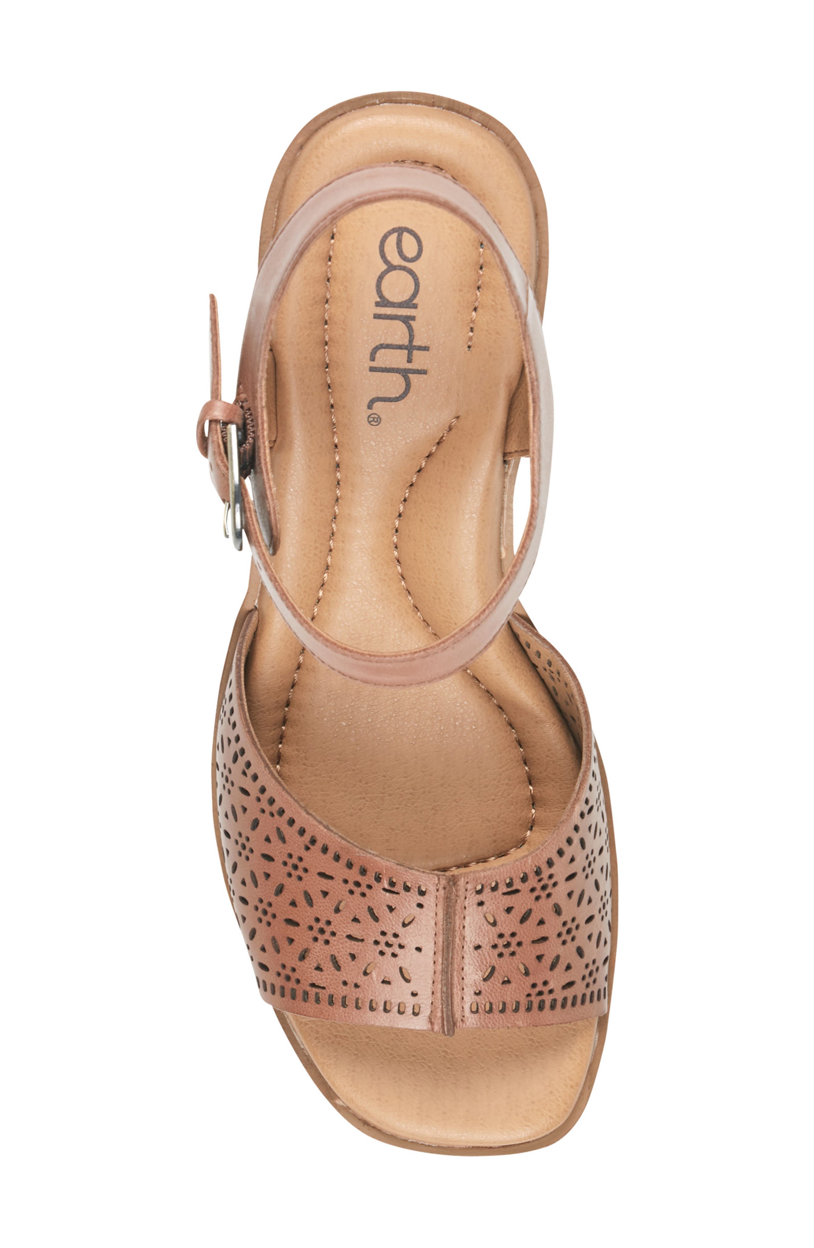 Quinty Ankle Strap Platform Sandal, Alternate, color, MED NATURAL