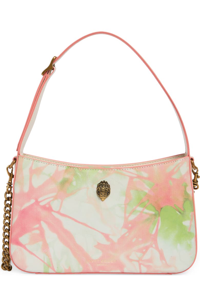 Kurt Geiger London Bond Shoulder Bag, Main, color, Coral Green