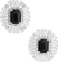 Tasha Crystal Halo Stud Earrings