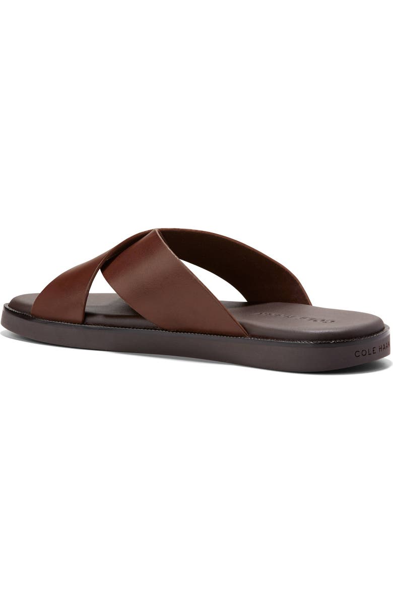 Cole Haan Nantucket Cross Strap Sandal, Alternate, color, Woodbury / Java