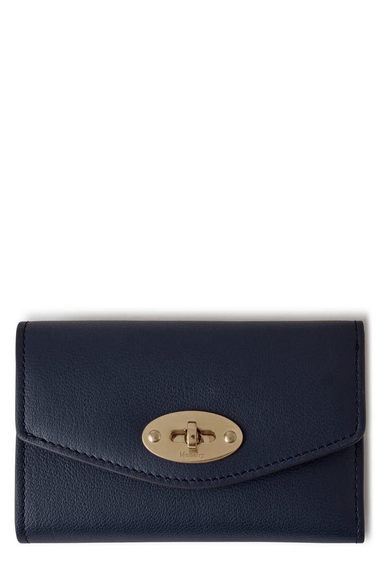 Darley Leather Trifold Wallet, Main, color, NIGHT SKY
