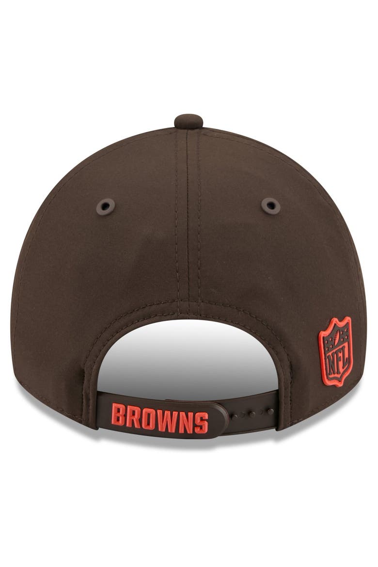 Men's New Era Brown Cleveland Browns 2026 Sideline Casual Classic Adjustable Hat, Alternate, color, Brown