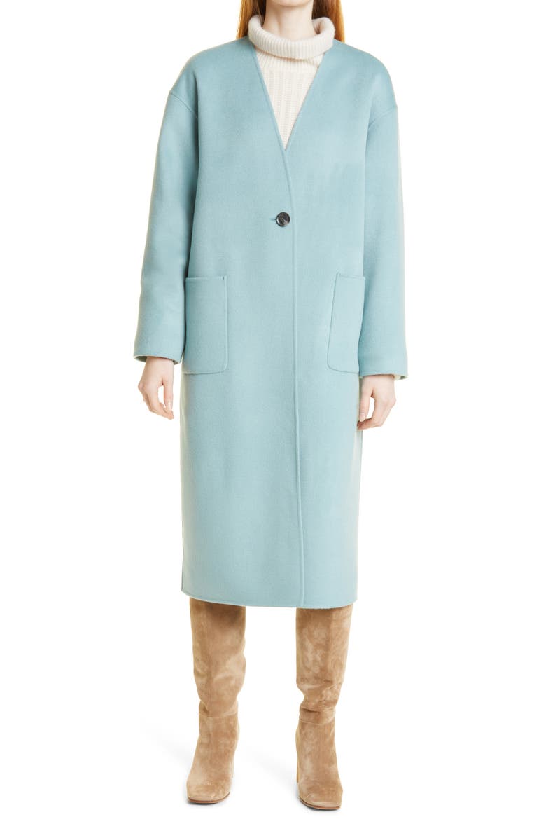 Nordstrom Signature Wool & Cashmere Double Face Coat, Main, color, 