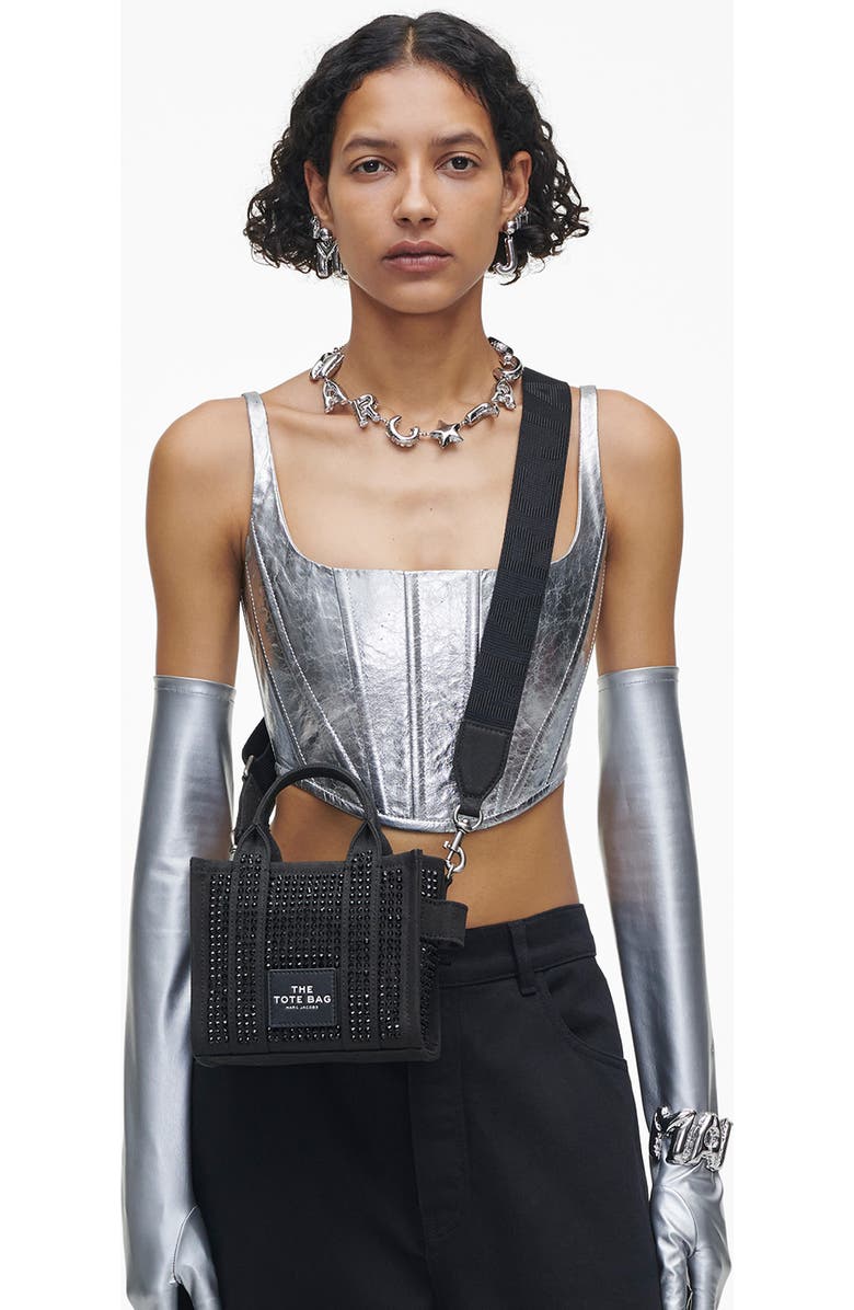 Marc Jacobs The Mini Denim Tote, Alternate, color,