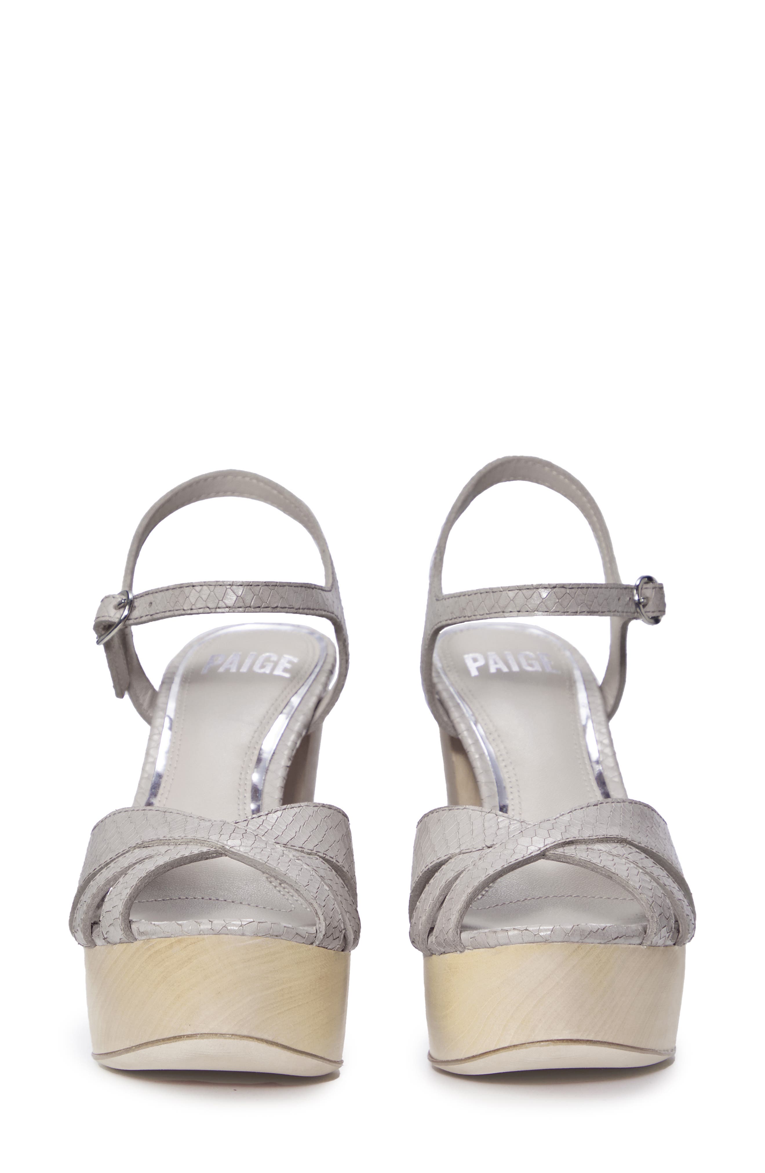 PAIGE Cassie Platform Sandal, Alternate, color, 