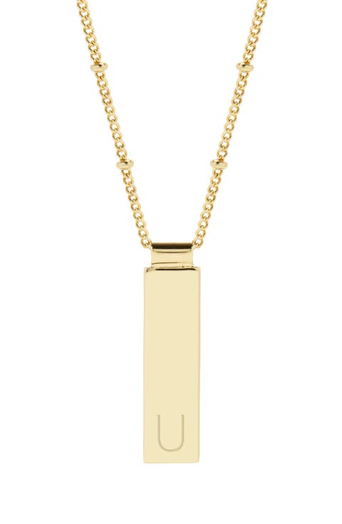 Maisie Initial Pendant Necklace