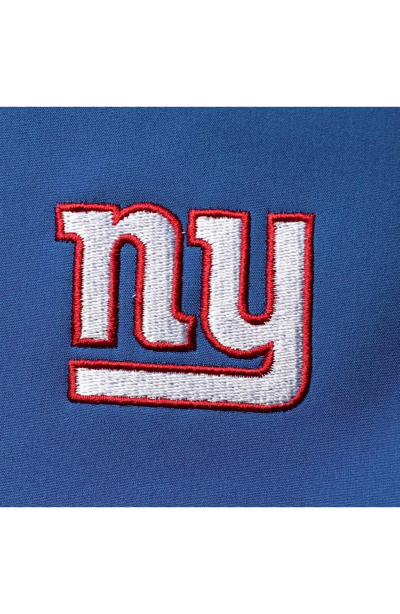 DUNBROOKE Men's Dunbrooke Royal New York Giants Circle Archer Softshell Full-Zip Vest, Alternate, color,