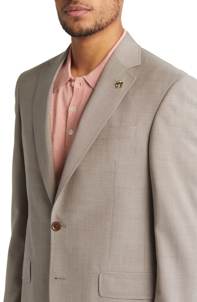 Ted Baker London Jay Slim Fit Wool Suit, Alternate, color, 
