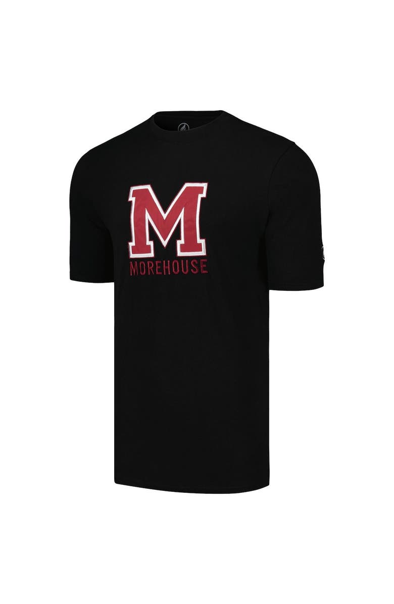 FISLL Men's FISLL Black Morehouse Maroon Tigers Applique T-Shirt, Alternate, color, Black