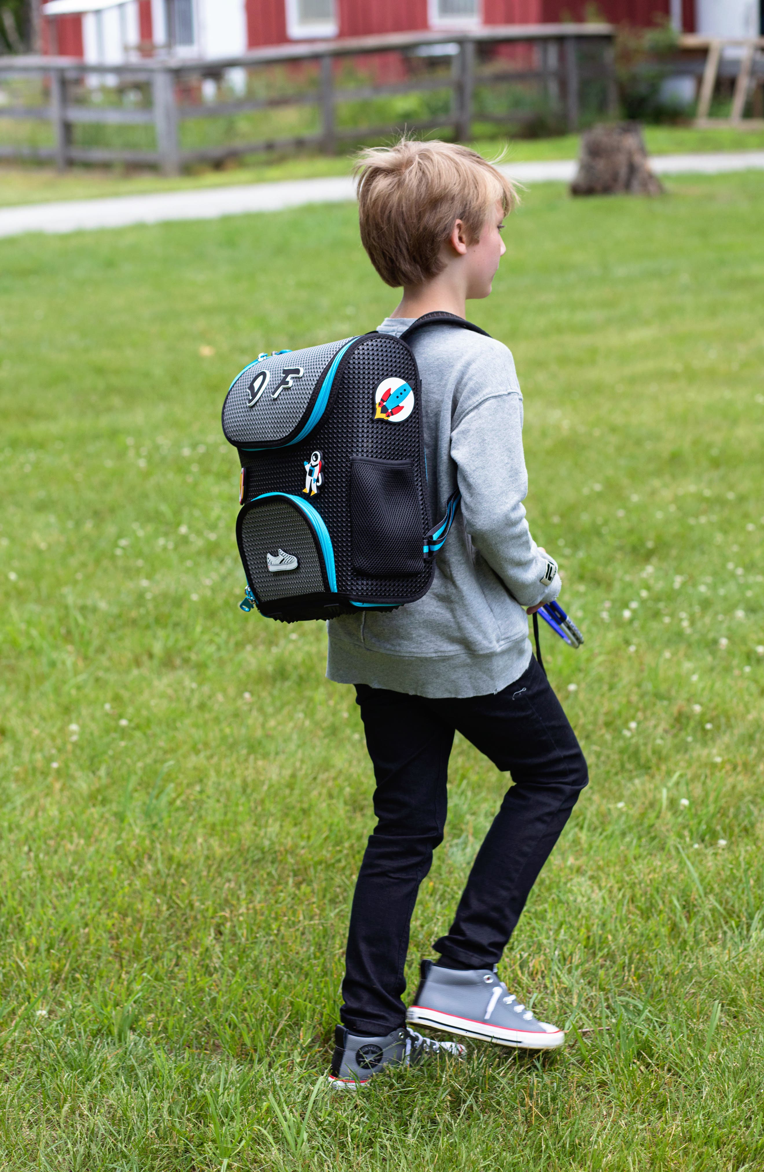 Light+Nine Kids' Light+Nine Perforated Backpack, Alternate, color, 