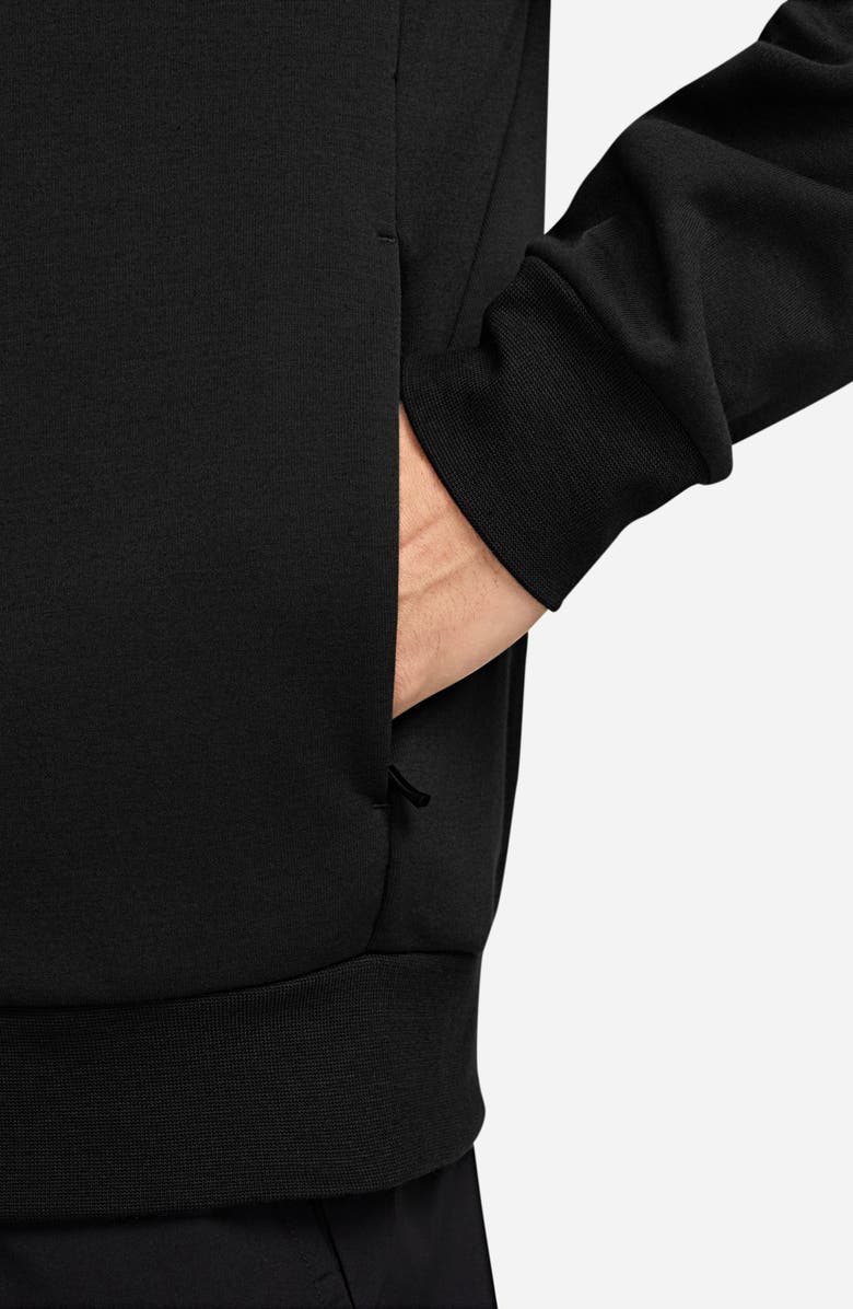 Nike Primary Dri-FIT Full Zip Hoodie, Alternate, color, Black/ Black