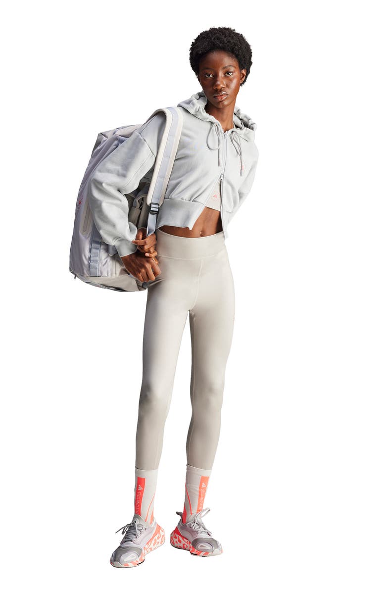 adidas by Stella McCartney TPR High Waist Compression Tights, Alternate, color, Clear Granite