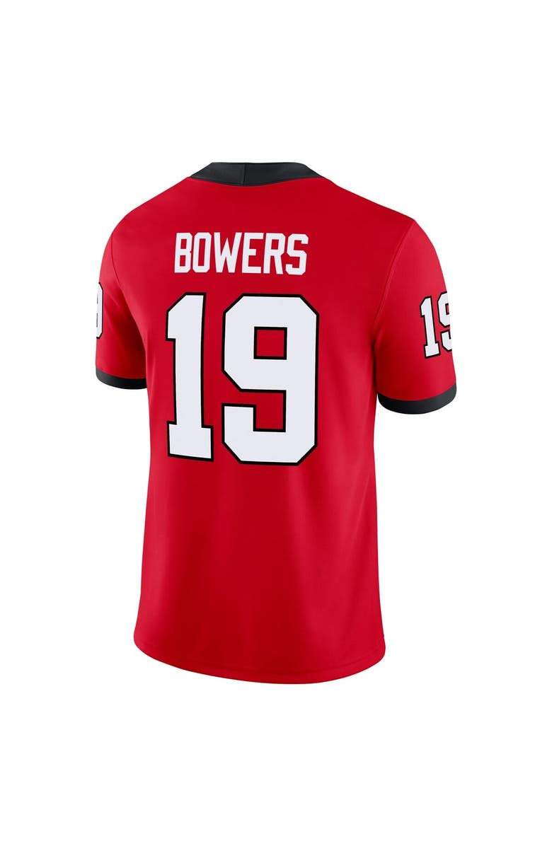 Nike Men's Nike Brock Bowers Red Georgia Bulldogs Player Game Jersey, Alternate, color, Red