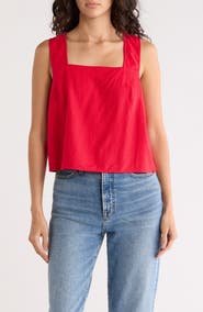 Madewell Irene Linen Blend Top