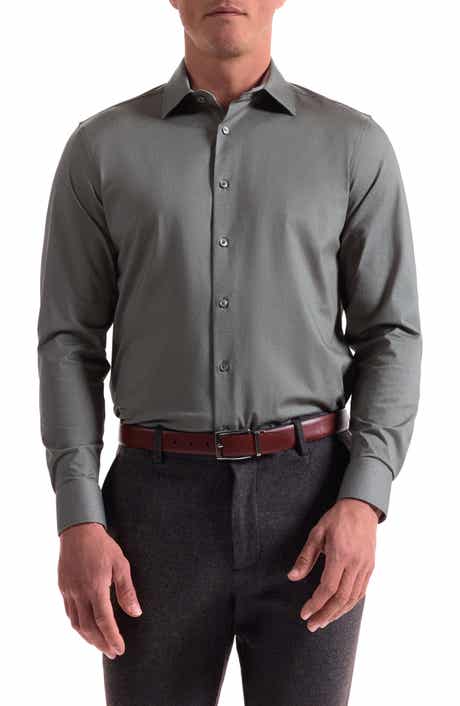 Bugatchi Jimmy OoohCotton® Button-Up Shirt