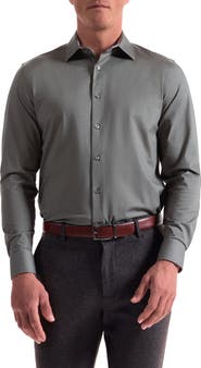 Bugatchi Jimmy OoohCotton® Button-Up Shirt