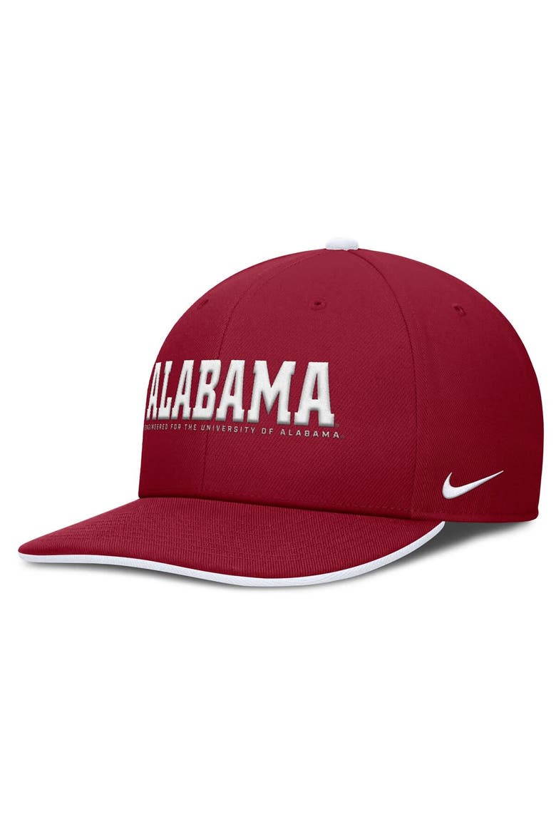 Men's Nike Crimson Alabama Crimson Tide 2025 On-Field Pro Performance Adjustable Hat, Main, color, Crimson
