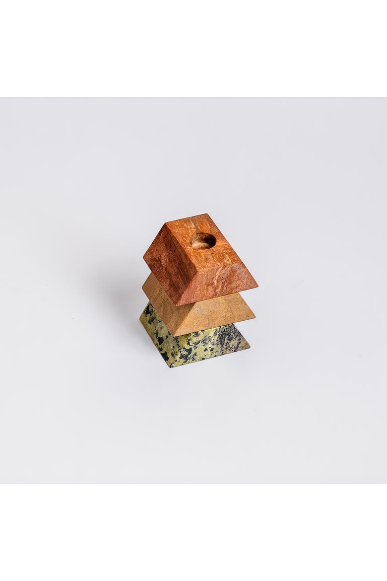 Stackable Candelabra / Triangle Puzzle, Alternate, color, Multi