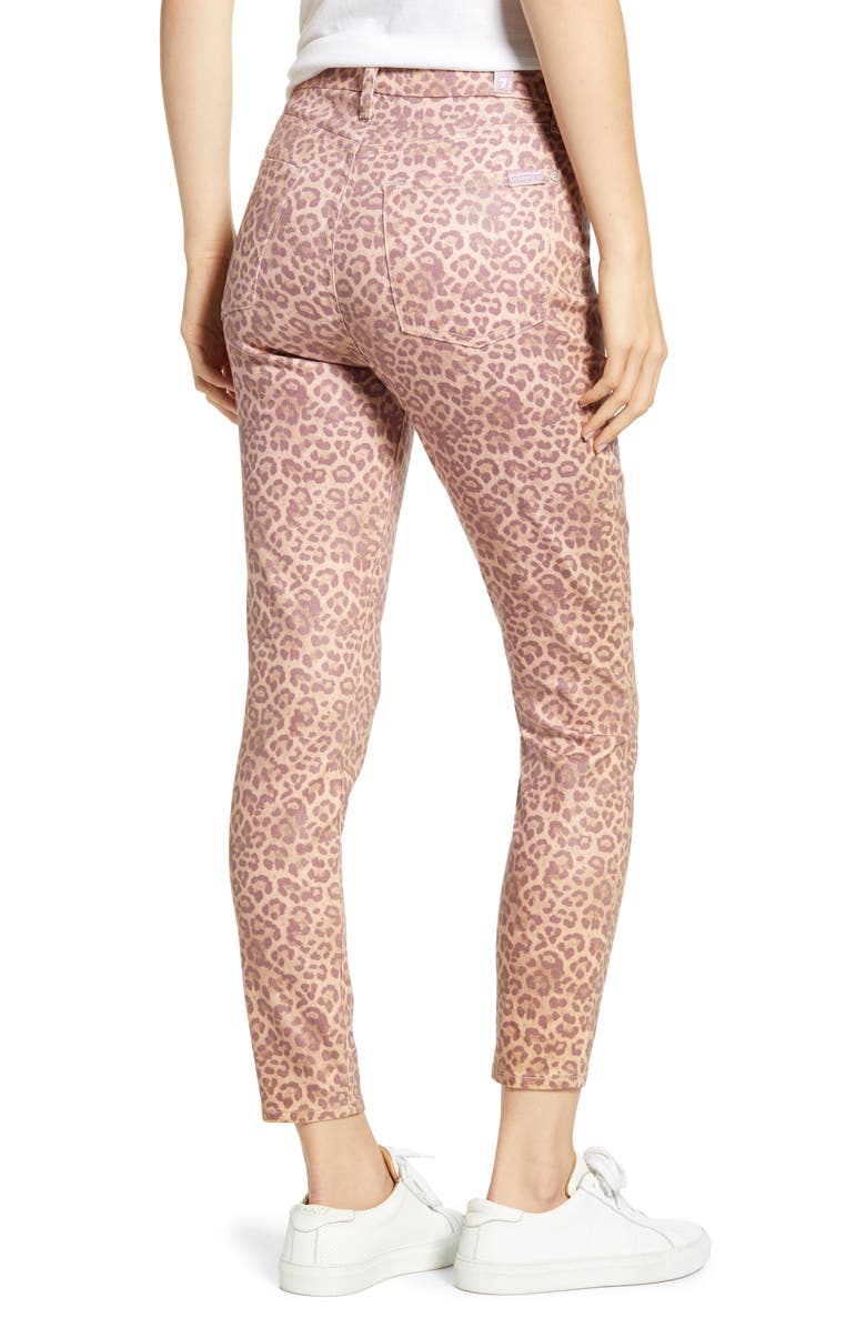 7 For All Mankind <sup>®</sup> The High Waist Ankle Skinny Jeans, Alternate, color,