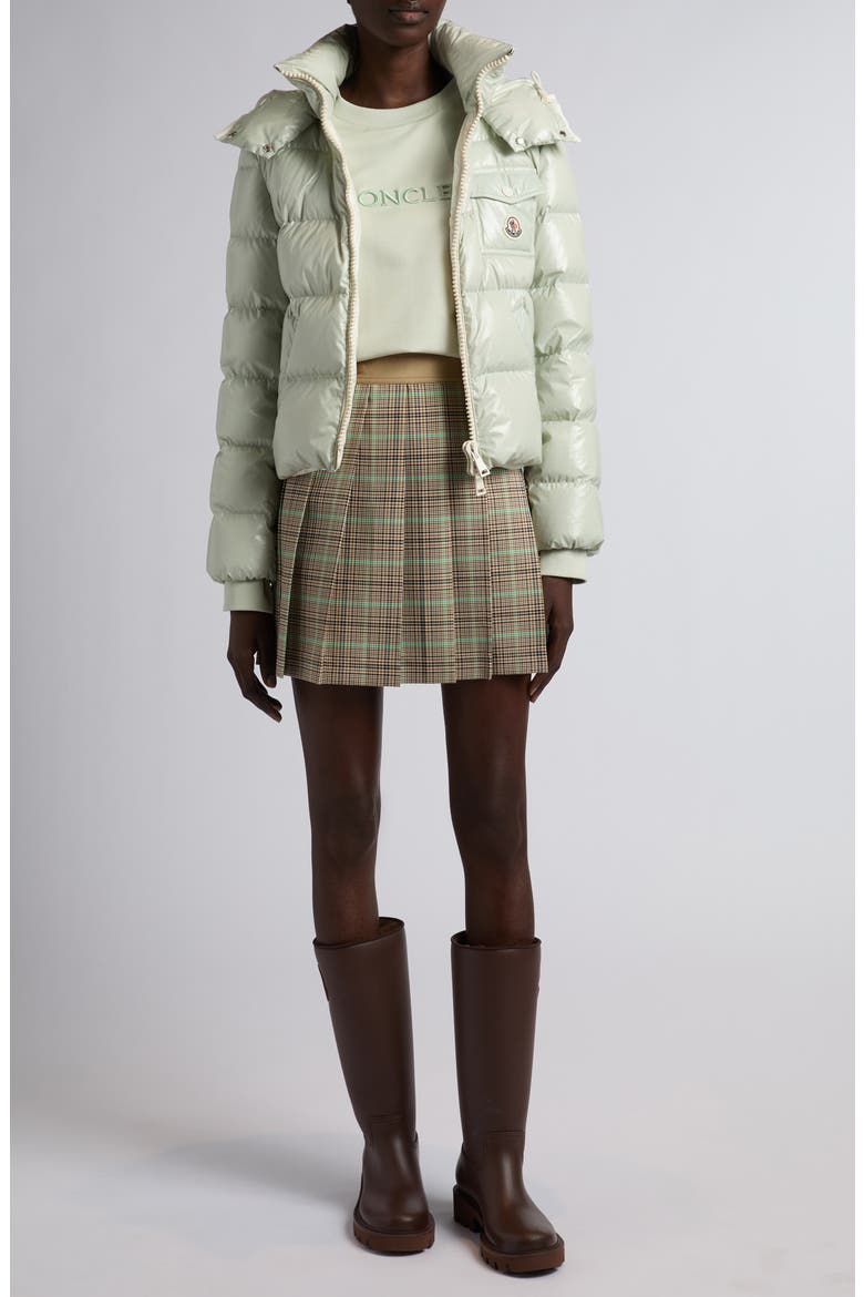 Andro Down Puffer Jacket, Alternate, color, GREEN