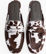 H&M Leather Loafer Mules