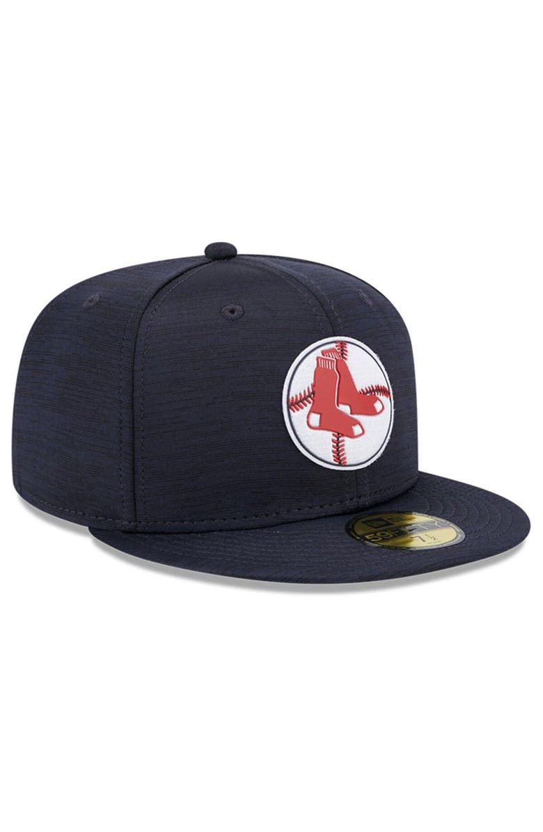 New Era Men's New Era  Navy Boston Red Sox 2023 Clubhouse 59FIFTY Fitted Hat, Alternate, color, 