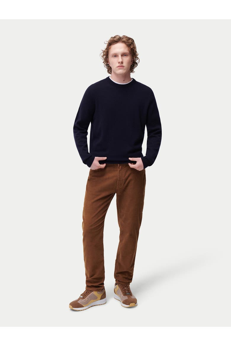 Essential Crewneck Cashmere Sweater, Alternate, color, peacoat