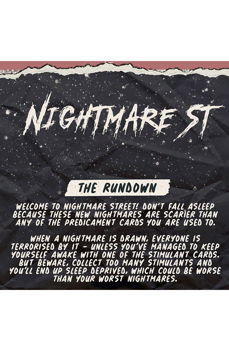 Psycho Killer Nightmare Street Expansion Party Card Game, Alternate, color, Purple