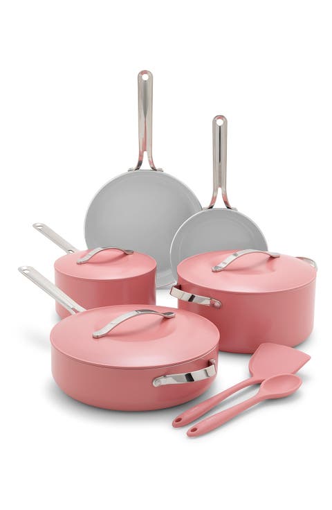 Nova 10-Piece Ceramic Nonstick Cookware Set