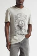 Golden Goose Journey Regular Fit Distressed Graphic T-Shirt