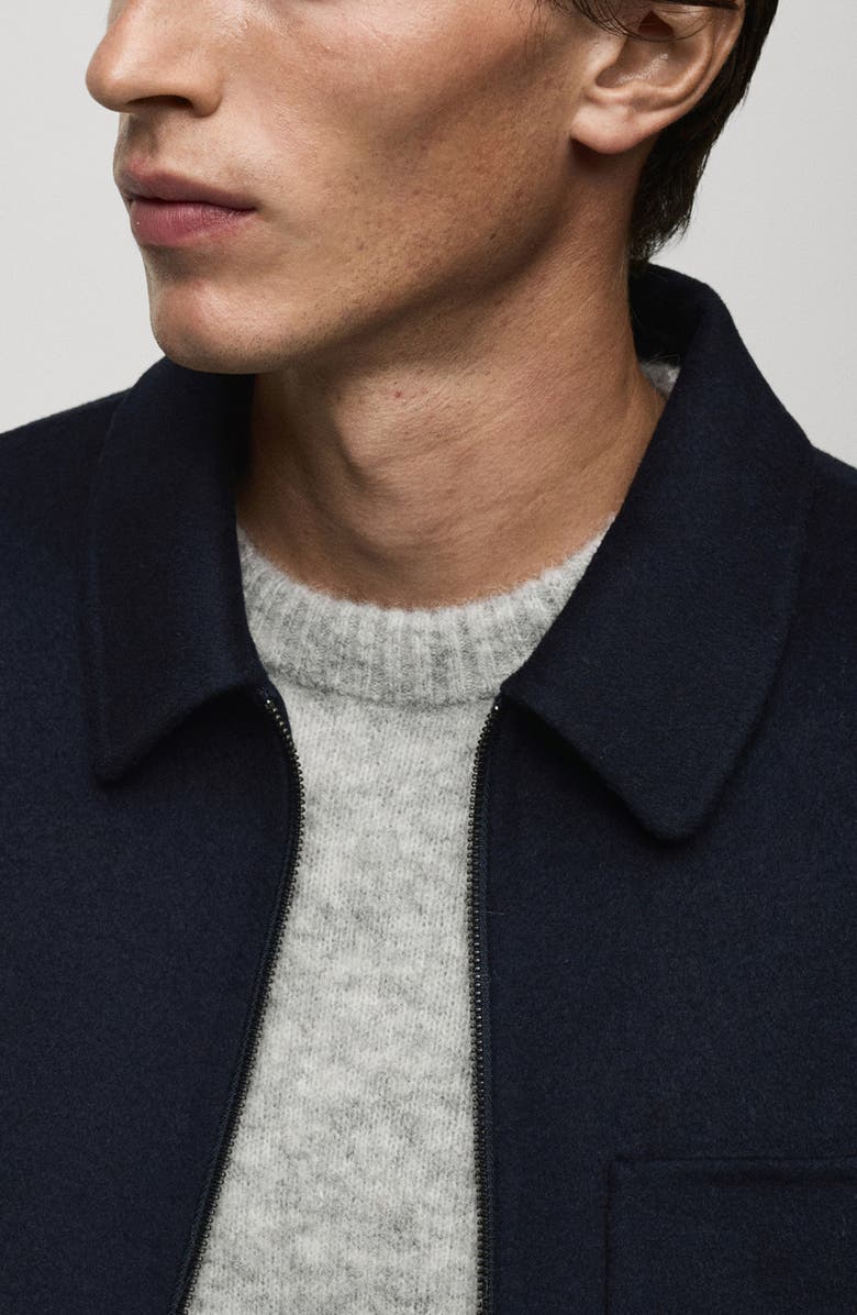 MANGO Handmade Wool Jacket, Alternate, color, 