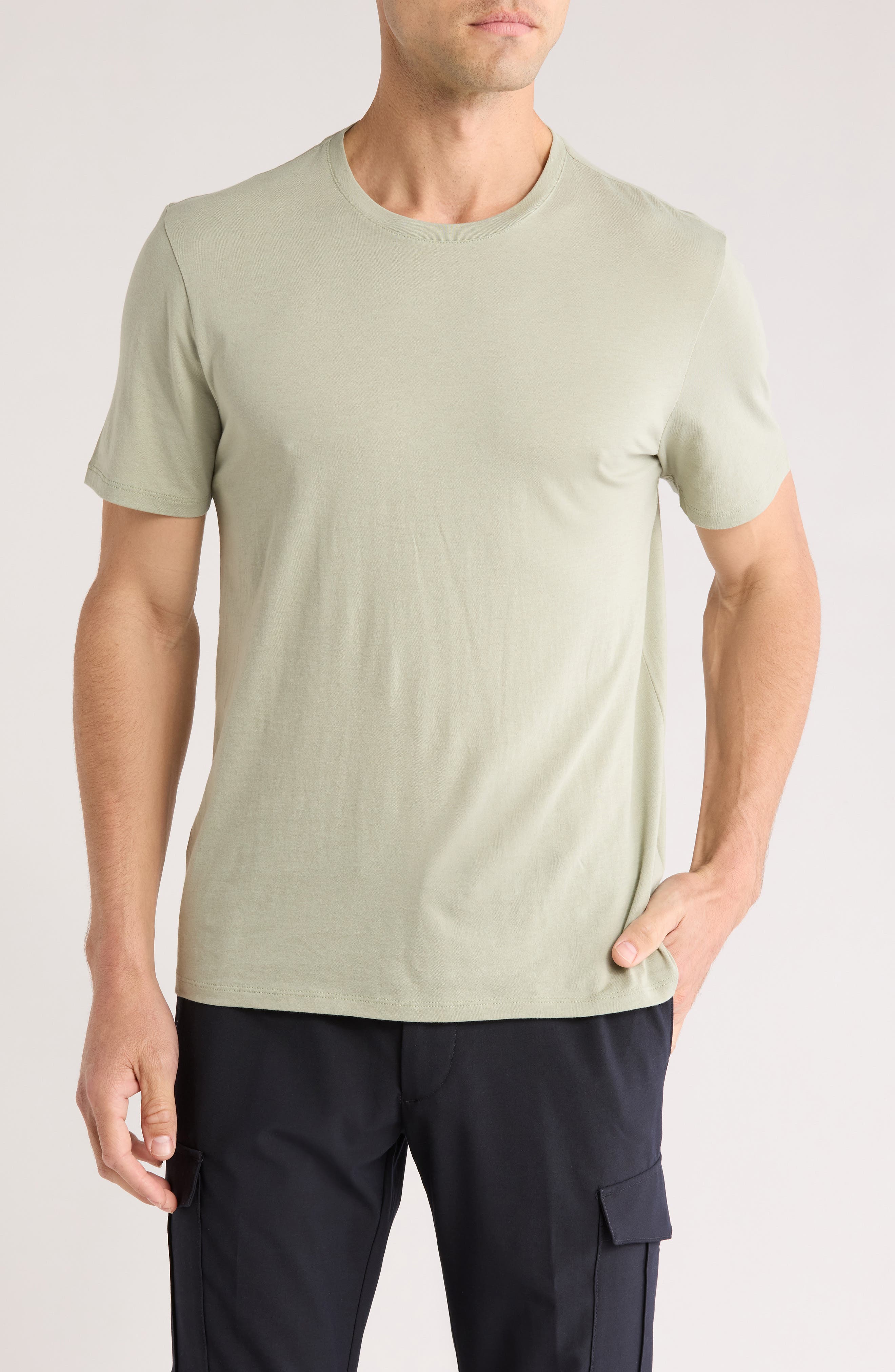 Vince Pima Cotton Crewneck T-Shirt
