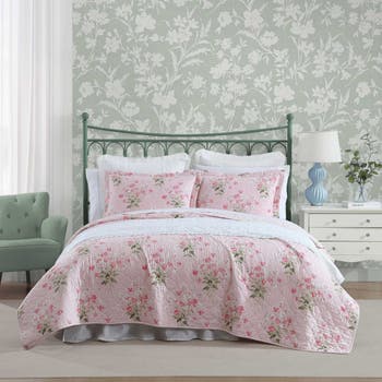 Veronica's Bouquet Cotton Quilt Set