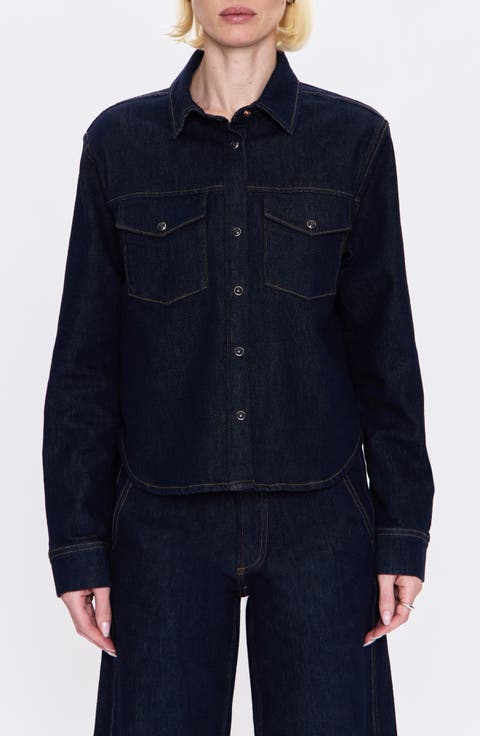 Thea Denim Shirt Jacket