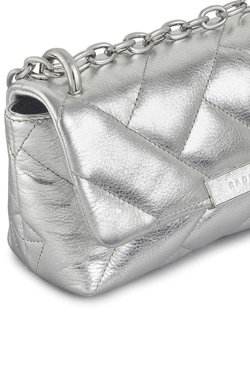 Radley Mill Bay Quilted Crossbody Bag In Silver