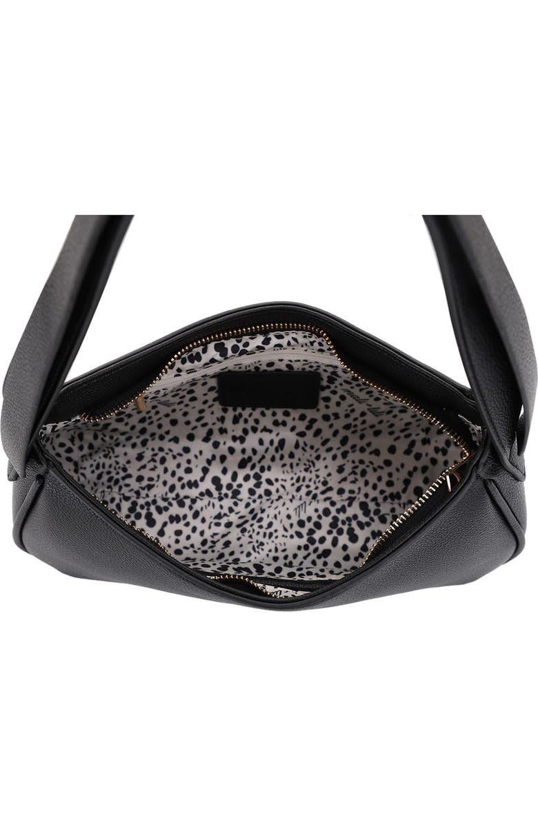 Mali + Lili Marissa Bow Recycled Vegan Leather Shoulder Bag, Alternate, color,