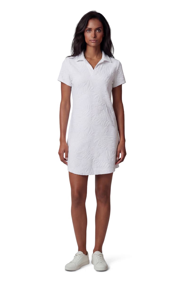 Lords of Harlech Womens Terry Toweling Dress, Main, color, White