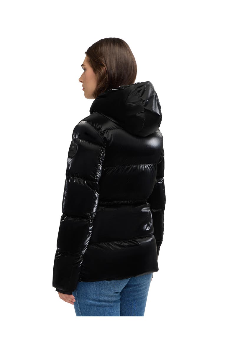 Women's Enola Channel Quilted Mid-Length Puffer, Alternate, color, Black