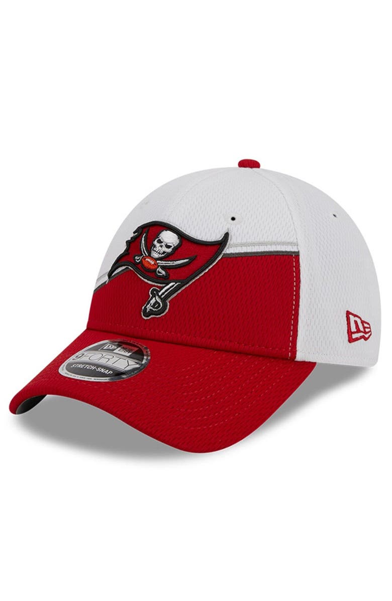 New Era Men's New Era  White/Red Tampa Bay Buccaneers 2023 Sideline 9FORTY Adjustable Hat, Alternate, color, White
