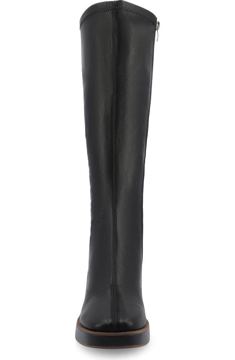 Journee Collection Alondra Knee High Platform Boot, Alternate, color,