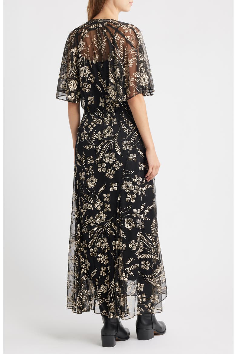 The Festal Floral Maxi Dress, Alternate, color, BROCADE FLORAL