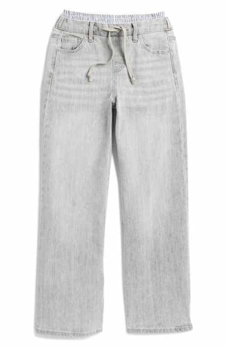 Tractr Kids' Boxer Wide Leg Jeans