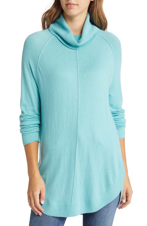 Turtleneck Tunic Sweater