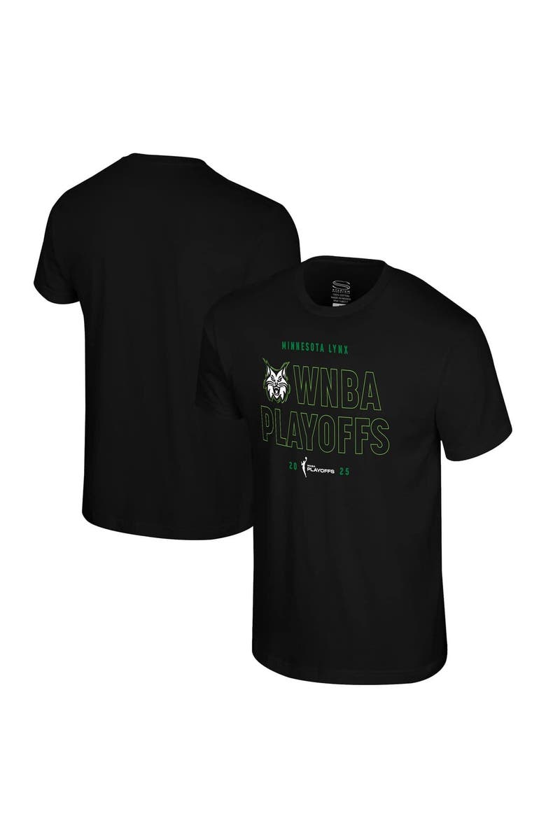 Stadium Essentials Unisex Black Minnesota Lynx 2025 WNBA Playoffs Definition T-Shirt, Main, color, Black