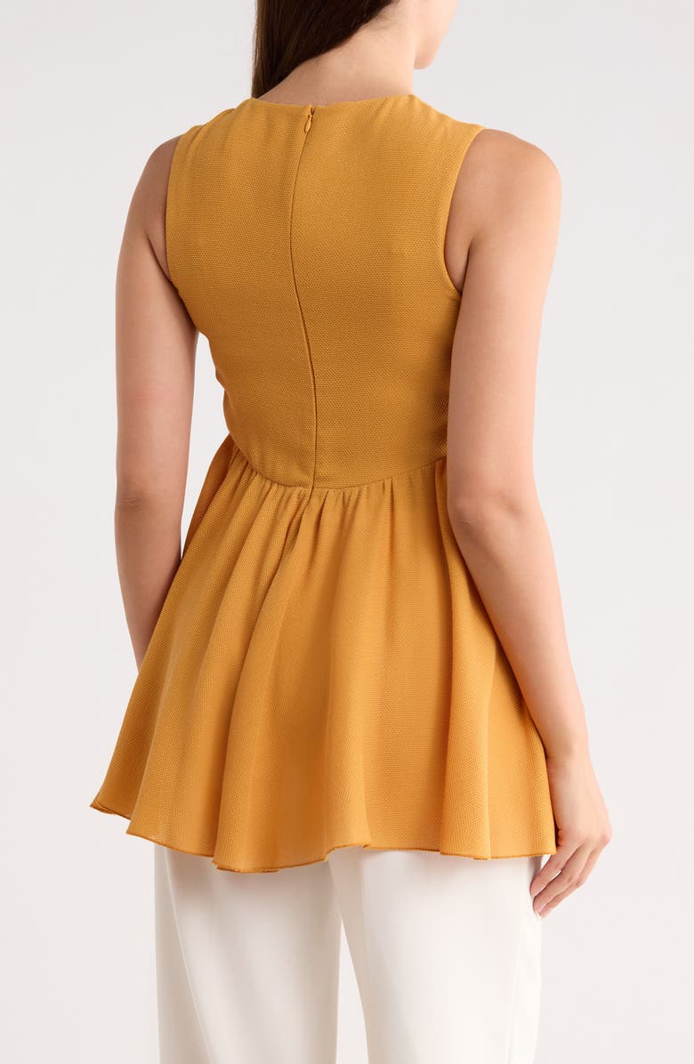 Longchamp Babydoll Top, Alternate, color, Honey