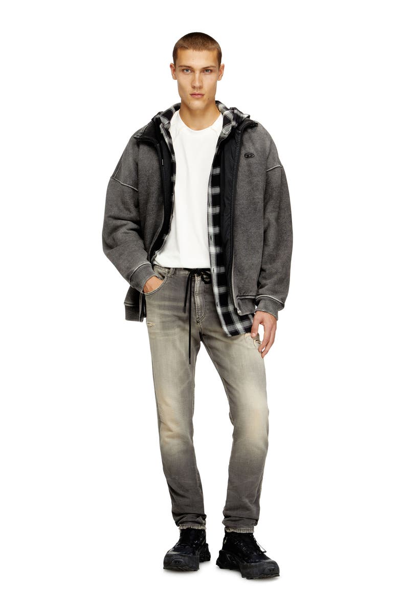 DIESEL<sup>®</sup> 2062 D-Strukt Sweat Jeans, Alternate, color, Denim